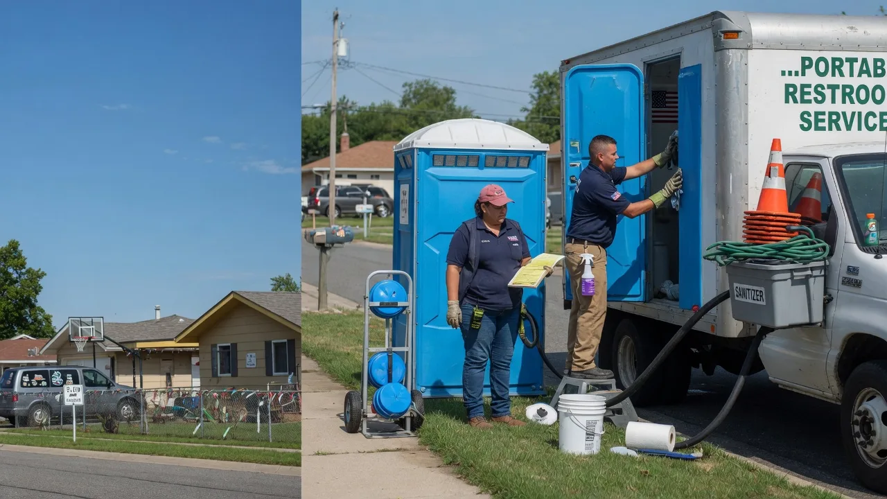 Portable Toilet Rental in Chandlerville, IL near me
